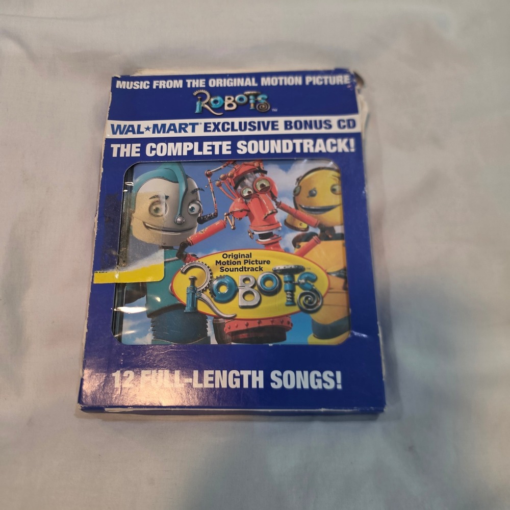 Virgin Records Robots Movie Soundtrack CD Good Walmart Exclusive